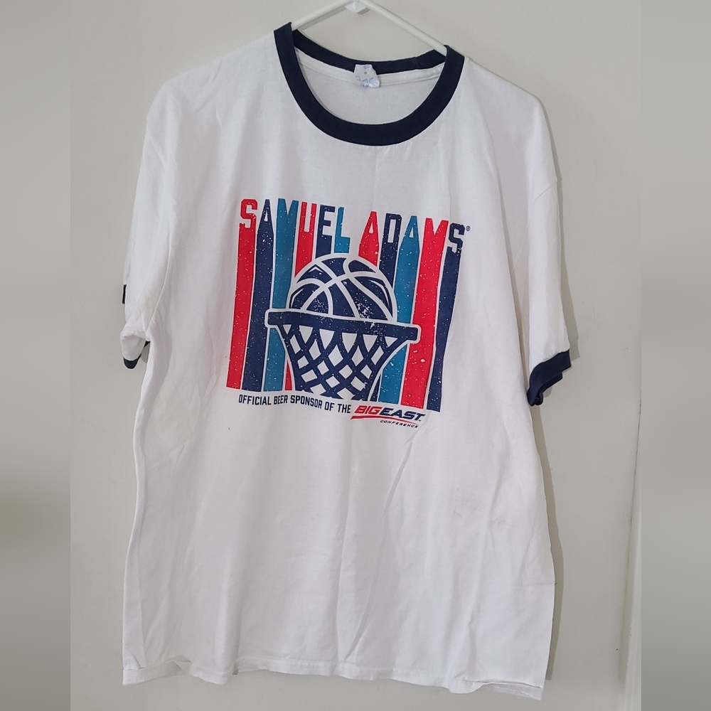 Samuel Adams Big East Basketball T-Shirt XL